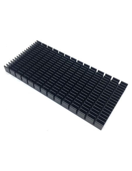 Disipador de Calor de Aluminio SGTKJSJS 150x70x10mm Negro