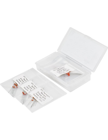 Kit 100 Resistencias Termistor NTC KOKISO 1K-1M Ohm 10 Valores