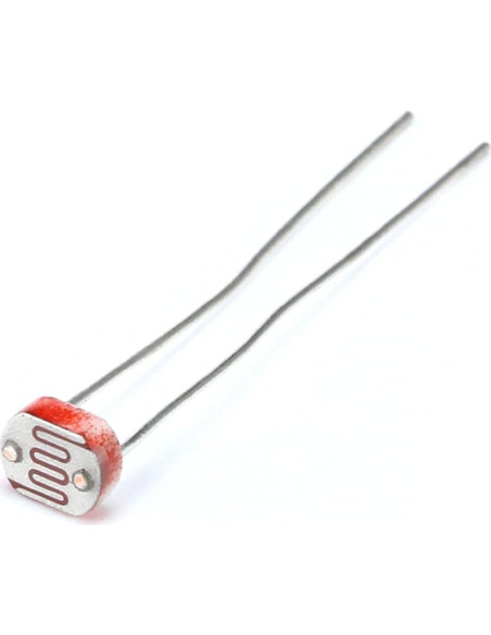 5 Piezas Fotoresistor JESSINIE 5MM GL5528 Sensible a Luz