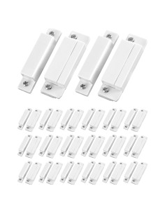 Interruptor Magnético de Puerta QWORK MC-31 Blanco Paquete 10