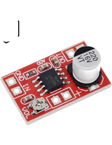 Placa de Micrófono Mini Condensador Electret 5V-12V
