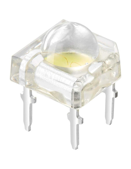 100 LEDs Diodo Emisor Blanco 5mm CHANZON Lente Redonda