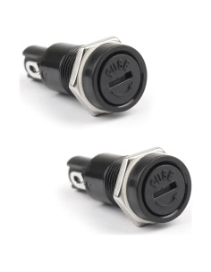 Soporte de Fusible R3-11 Areyourshop 2PCS 10A 250V 5x20mm