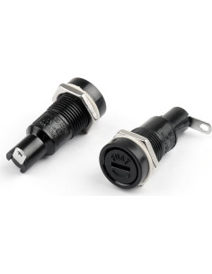 Soporte de Fusible R3-11 Areyourshop 2PCS 10A 250V 5x20mm 2