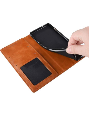 Funda de cuero PU Jielangxin para Oppo Reno CPH1917 Azul