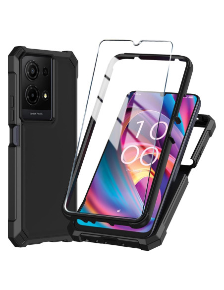 Funda para TCL K32/K33 5G 2025 con protector de pantalla Funda para TCL K32/K33 5G 2025 con protector de pantalla