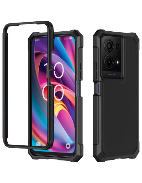 Funda para TCL K32/K33 5G 2025 con protector de pantalla Funda para TCL K32/K33 5G 2025 con protector de pantalla