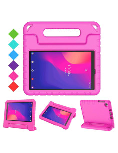 Funda BMOUO Rosa para Alcatel Joy Tab 2 2020 - 8 Pulgadas