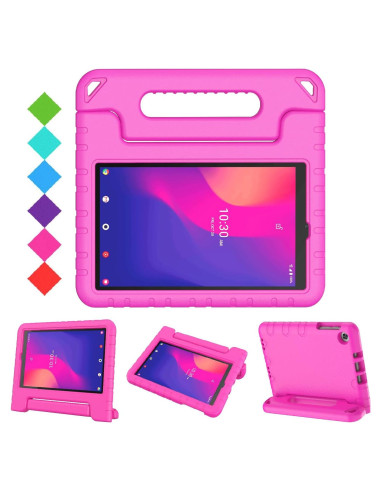 Funda BMOUO Rosa para Alcatel Joy Tab 2 2020 - 8 Pulgadas