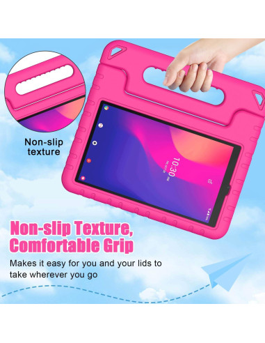 Funda BMOUO Rosa para Alcatel Joy Tab 2 2020 - 8 Pulgadas