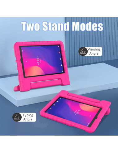 Funda BMOUO Rosa para Alcatel Joy Tab 2 2020 - 8 Pulgadas