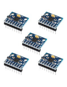 5 Módulos GY-521 MPU-6050 Acelerómetro Giroscopio 3 Ejes