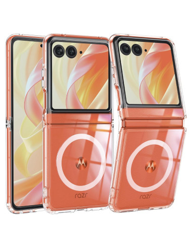 Funda Transparente Magnética FNTCASE para Moto Razr 2025/2024