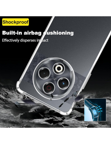 Funda TPU Transparente USTIYA para Tecno Spark 30 - Protección Militar Funda TPU Transparente USTIYA para Tecno Spark 30 - Protección Militar