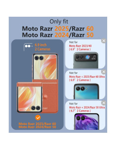 Funda Transparente Magnética FNTCASE para Moto Razr 2025/2024 2