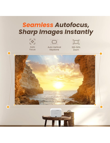 Proyector Yaber L2s 1080P FHD WiFi Bluetooth Sonido JBL