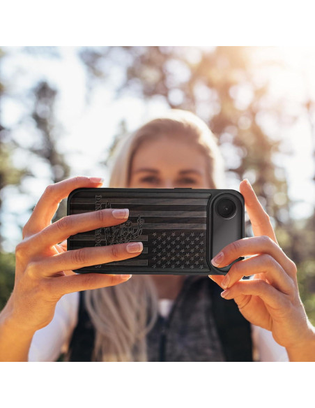 Funda de Madera Magnética Carveit para iPhone 17 Air - Grabado Gadsden Funda de Madera Magnética Carveit para iPhone 17 Air - Grabado Gadsden