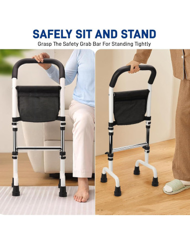 Bastón Ajustable YIBEICO para Ancianos - Soporte 136 kg