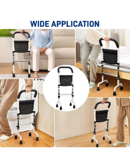 Bastón Ajustable YIBEICO para Ancianos - Soporte 136 kg