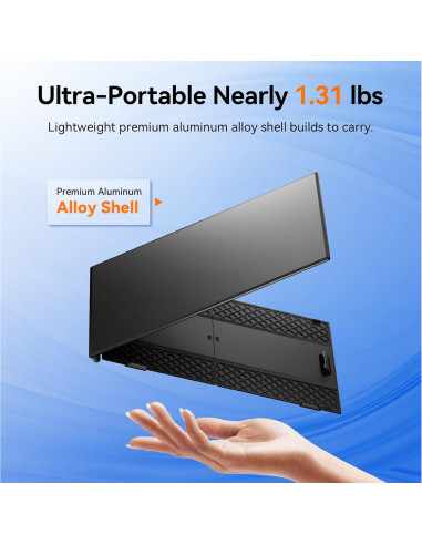 Extensor de Pantalla Portátil DZVW 14" 1080P FHD Ultra Ligero