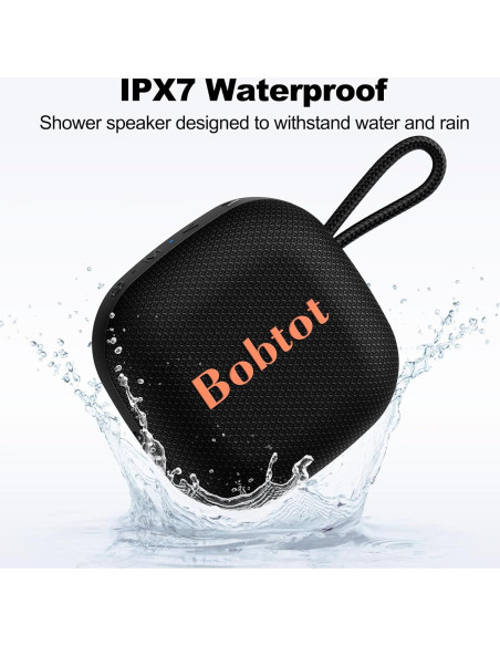 Altavoz Bluetooth Portátil Bobtot SoundAir Rojo IPX7 16H
