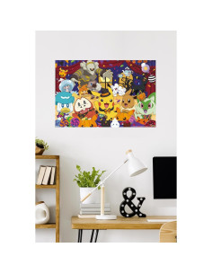 Póster de Pared Pokémon Fiesta de Halloween 86.4x56.8 cm 2