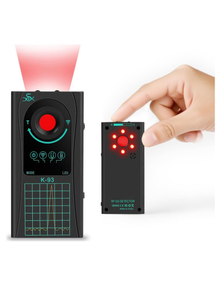 Detector de Cámara Oculta Azexxil 2025, Antiespía Portátil