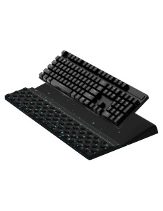 Soporte Ergonómico para Teclado Jinaply con Reposamuñecas Azul