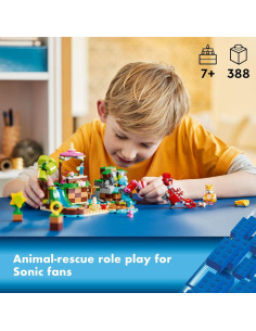 LEGO Sonic Isla de Rescate Animal de Amy 76992 - 388 Piezas 2