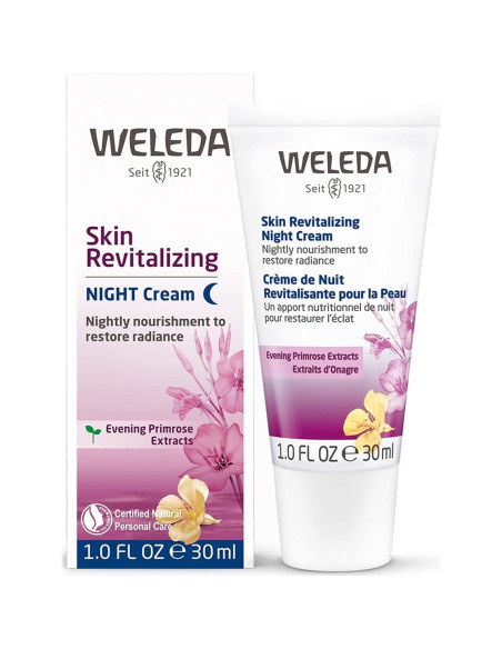 Crema Facial Nocturna Revitalizante Weleda 29.57 ml Hidratante