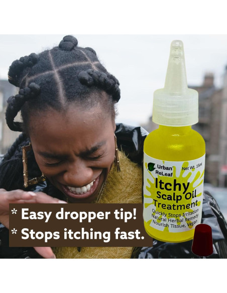 Aceite para Cuero Cabelludo Itch Urban ReLeaf 15 ml Alivio Picazón