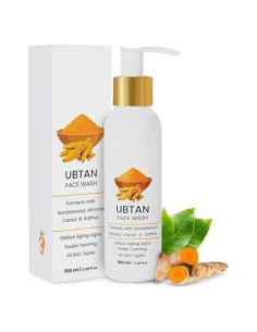 Limpiador Facial Ubtan Detan 100 ml - Reduce Bronceado y Anti-Envejecimiento