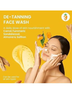 Limpiador Facial Ubtan Detan 100 ml - Reduce Bronceado y Anti-Envejecimiento 2