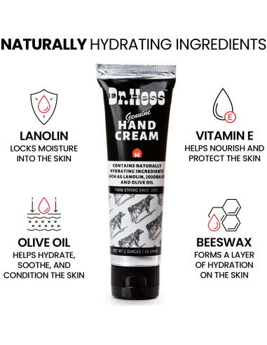 Crema de Manos Dr. Hess 56.7 g - Nutritiva y Suavizante