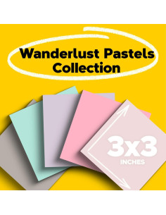 Notas Adhesivas Super Pegajosas Post-it 100% Recicladas 3x3" 2