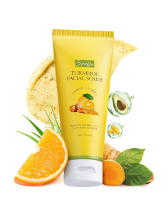 Exfoliante Facial Srripo con Cúrcuma y Vitamina C - 120g