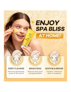 Exfoliante Facial Srripo con Cúrcuma y Vitamina C - 120g 2