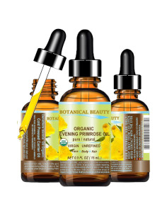 Aceite de Onagra Orgánico Belleza Botánica 15 ml Hidratante