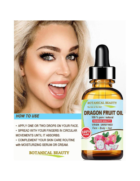 Aceite de Semilla de Fruta del Dragón 100% Puro 15 ml