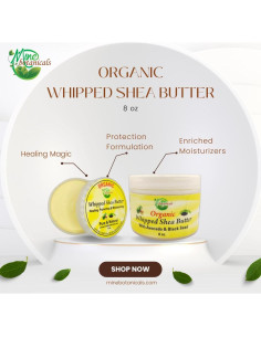 Manteca de Karité Orgánica Batida Mine Botanicals 1360g 2