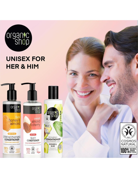 Champú y Acondicionador Orgánico Aguacate Eurobio Lab 2x250ml