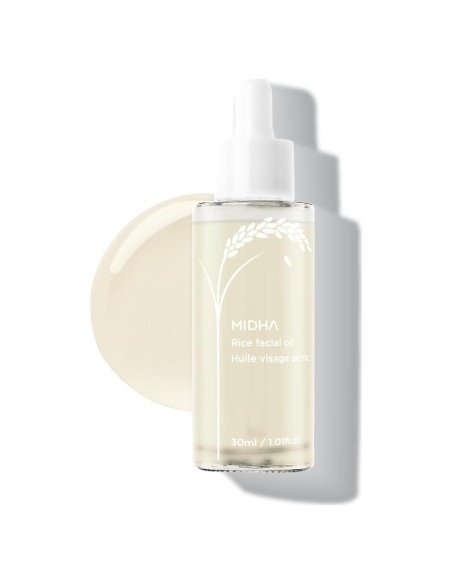 Aceite Facial Hidratante Midha 30ml - Arroz Natural 99.5%