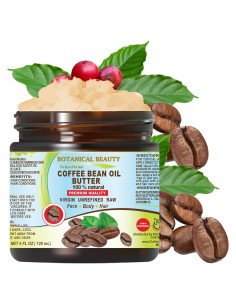 Mantequilla de Aceite de Grano de Café 120 ml - Belleza Botánica