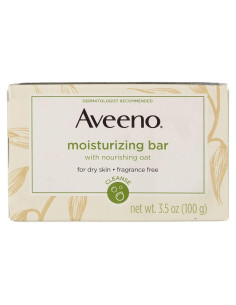 Barra Hidratante Aveeno Sin Fragancia 198g para Piel Seca