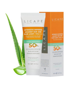 Protector Solar Facial Licape SPF 50+ Aloe Vera 40ml Piel Grasa