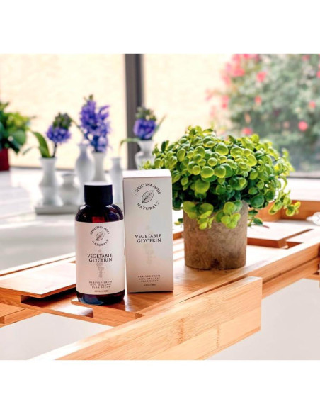 Glicerina Vegetal Christina Moss 118ml - Semillas de Lino Orgánicas