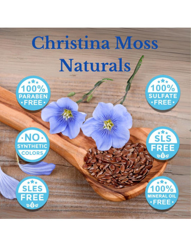 Glicerina Vegetal Christina Moss 118ml - Semillas de Lino Orgánicas
