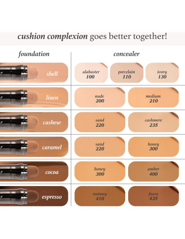 Base de Maquillaje Julep Cushion Anacardo - Cobertura Media