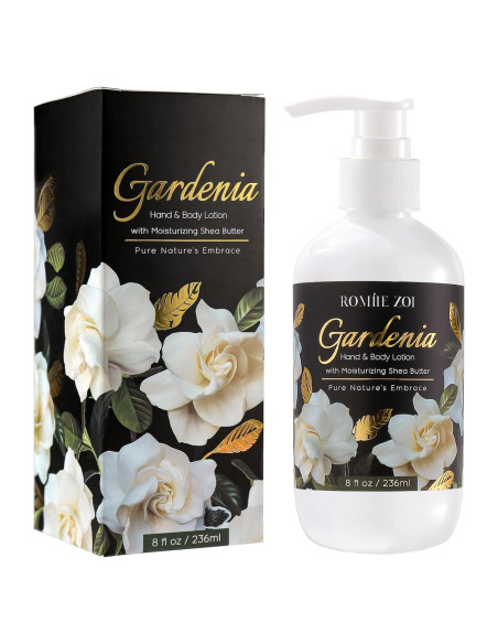 Loción Hidratante para Manos y Cuerpo Romiie Zoi Gardenia 236 ML Loción Hidratante para Manos y Cuerpo Romiie Zoi Gardenia 236 ML