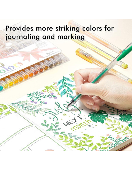 Conjunto de 120 Bolígrafos de Gel Shuttle Art - Colores Únicos